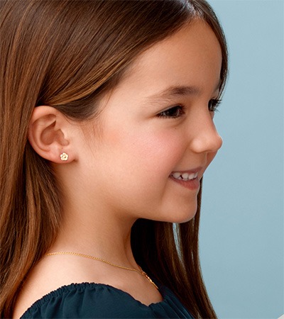 Gold Hoop Earrings - 2x20mm