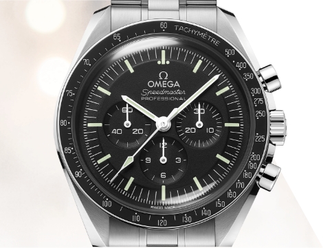Men's OMEGA Speedmaster Moonwatch Professional Stainless Steel Watch, 42mm