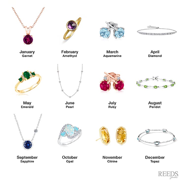 Birthstone jewelry