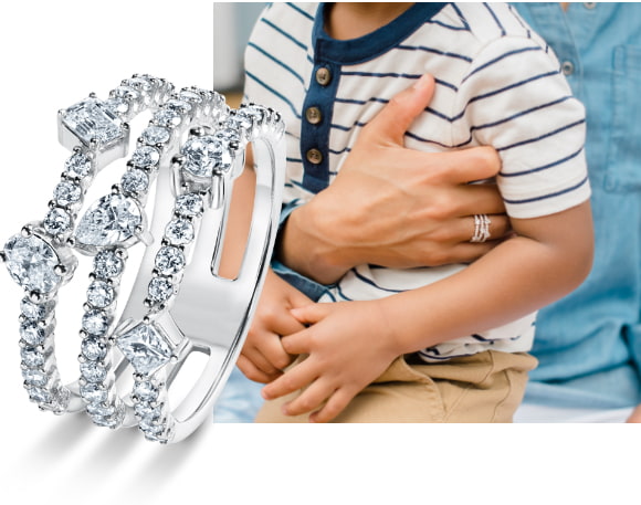 ROBERTA Z DIAMOND FASHION BAND, 1 1/2CTW 20155735