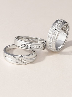 Men's Gold & Diamond Wedding Bands Men's Gold & Diamond Wedding Bands