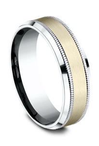Two-Tone Wedding Bands