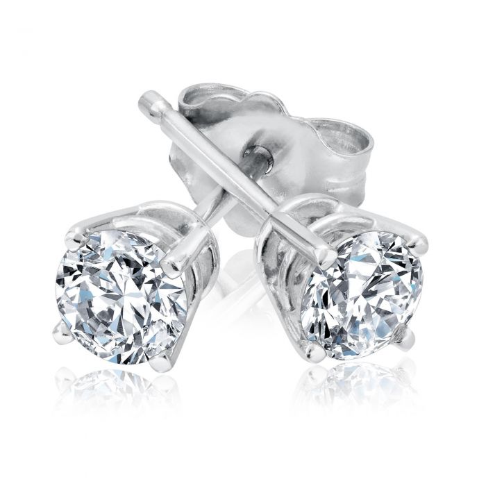 Diamond Stud Earrings