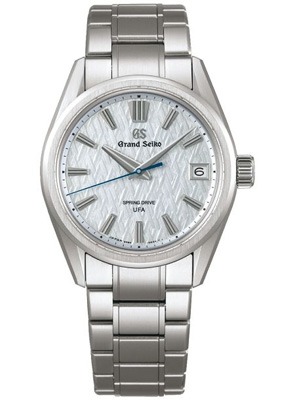 Grand Seiko Evolution 9 silver watch with stainless steel strap