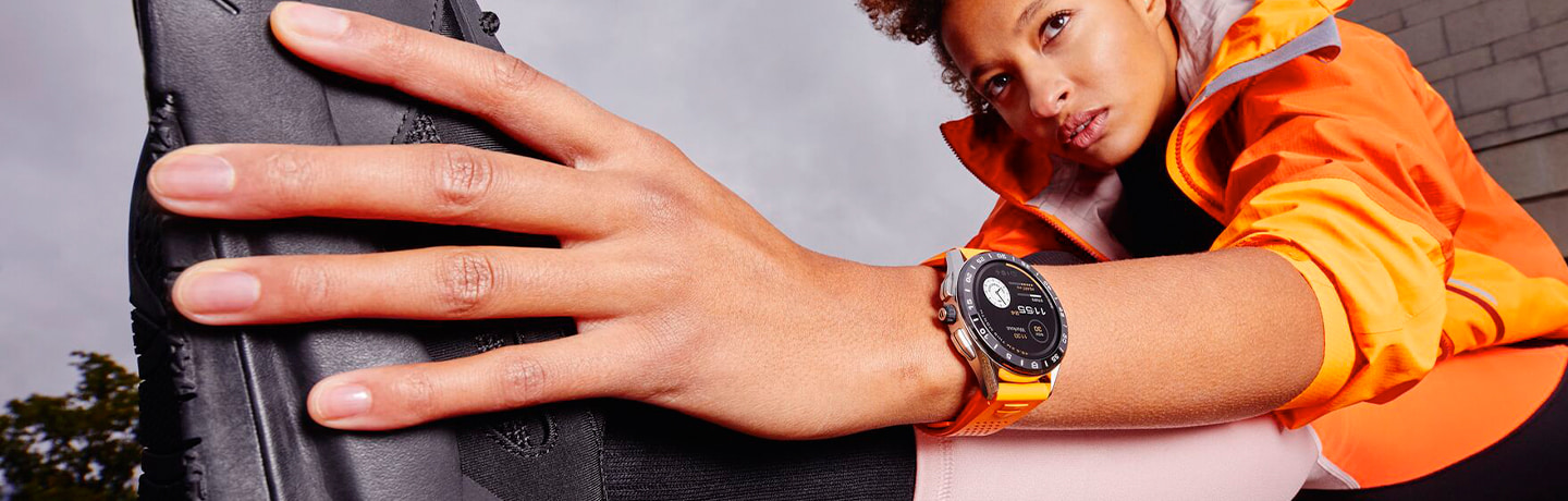 Tag Heuer Connected Orange Strap 2024 favors
