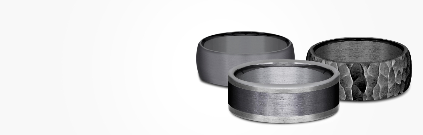 Tantalum mens sales wedding ring