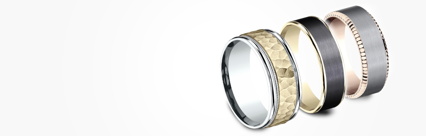 Two-Tone Wedding Bands