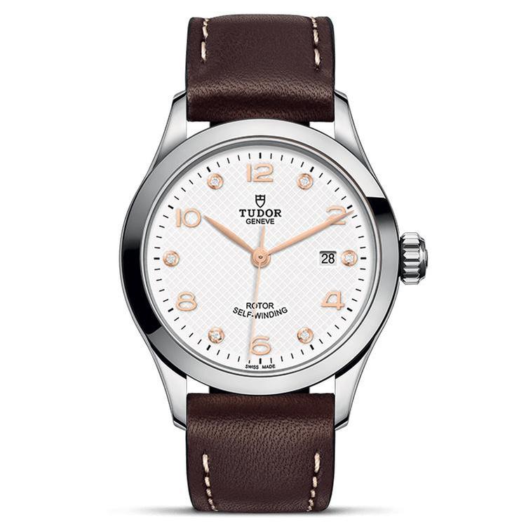 Ladies' Gucci G-Timeless Pink Diamond Dial Red Leather Strap Watch YA1265017  | REEDS Jewelers