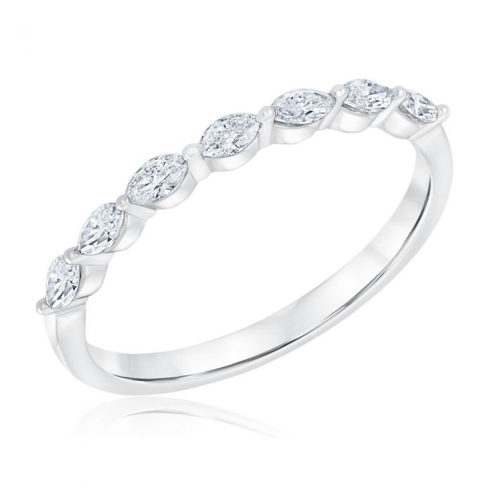 marquise diamond band
