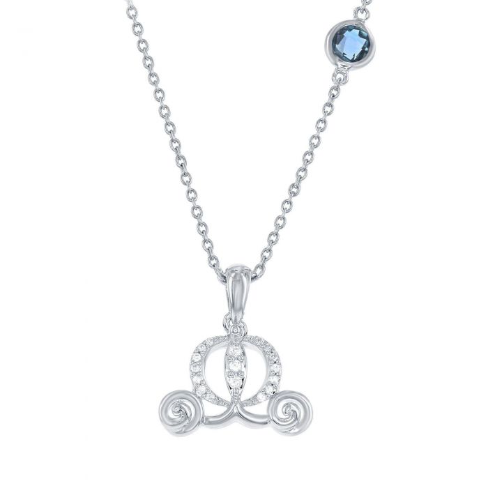 Enchanted Disney Fine Jewelry Cinderella's Carriage Diamond and