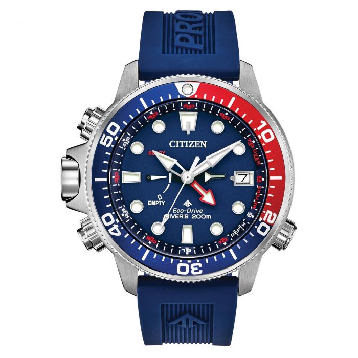 citizen eco drive men's promaster aqualand watch