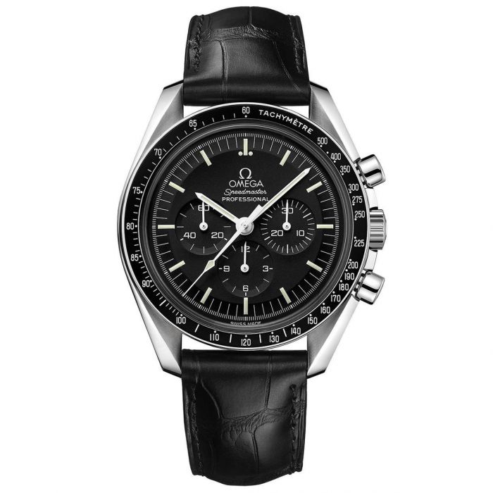 omega black speedmaster