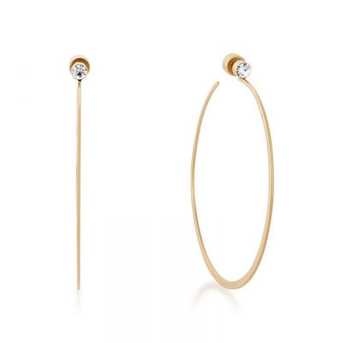 michael kors gold hoop earrings