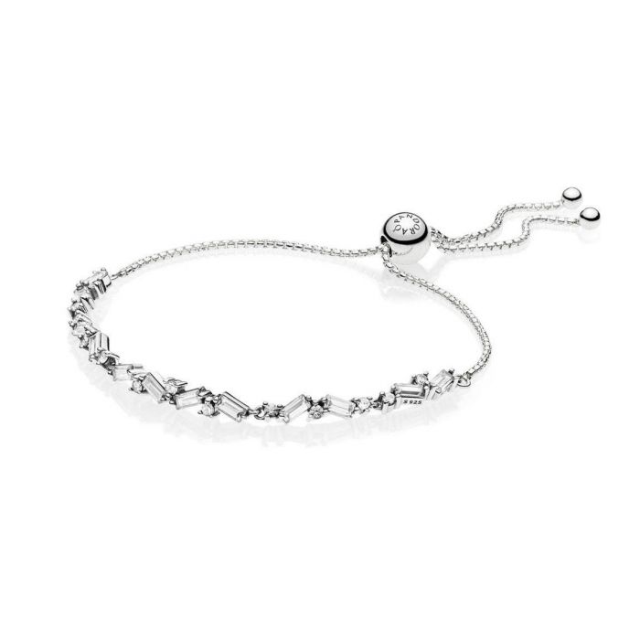 CZ Paved Mother in Law Bracelet Mother of The Bride Groom Bracelet with Slider