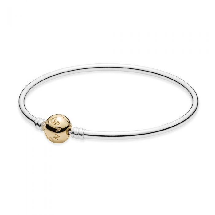 Pandora Two Tone Bangle Bracelet Pandora Two Tone Bangle Bracelet
