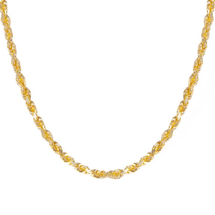 14k Yellow Gold Horse Pendant on a 14K Yellow Gold Rope Box or Curb Chain Necklace