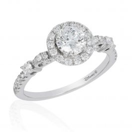 Enchanted Disney Fine Jewelry Cinderella's Carriage Diamond Engagement ...