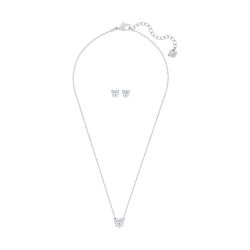 Swarovski Clearance Reeds Jewelers Swarovski Attract Heart Necklace And Earring Set