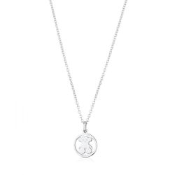 tous dog tag necklace