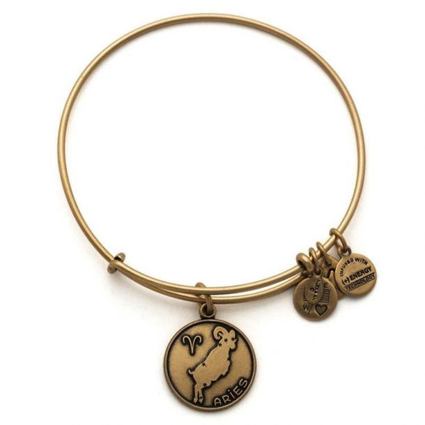 Alex and Ani Aries Charm Bangle 