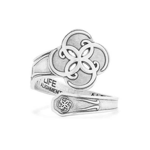Alex and Ani Breath of Life Spoon Ring