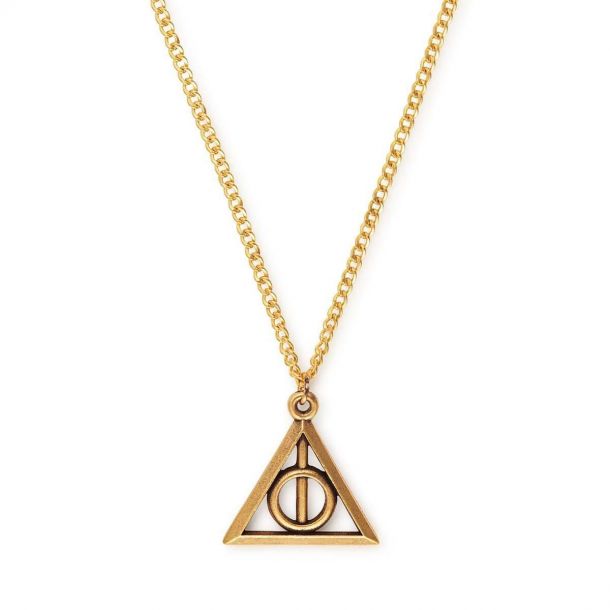 Harry Potter Deathly Hollows Necklace USA Stock 