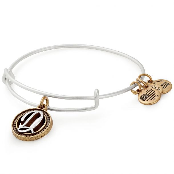 Alex and Ani Initial K III Bangle Bracelet