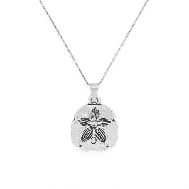 Alex and Ani Sand Dollar II En Chain Necklace