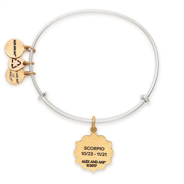 Alex and Ani Scorpio Two Tone Charm 