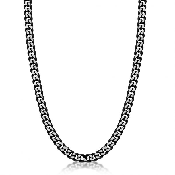 Black Ion-Plated Stainless Steel Curb 