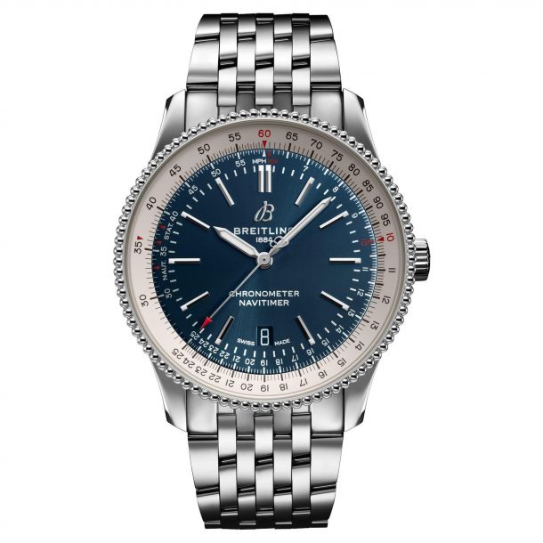 breitling navitimer blue