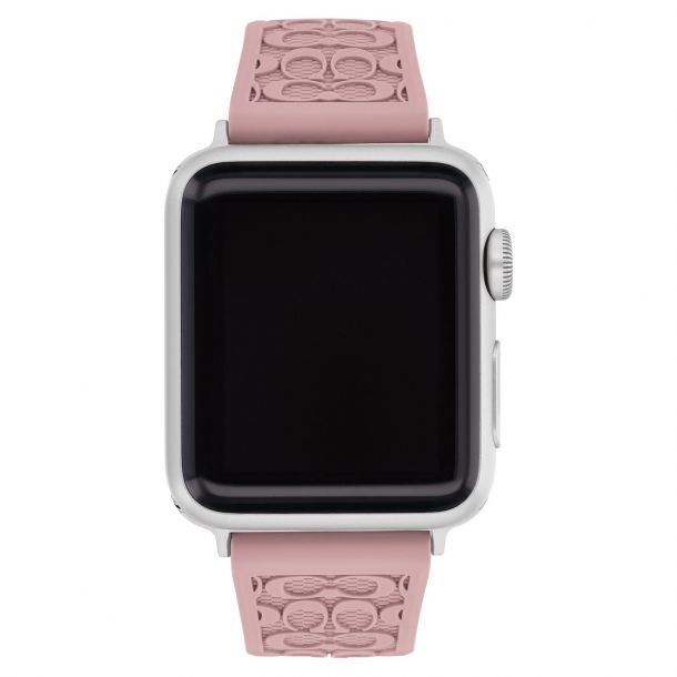 Coach signature watch strap