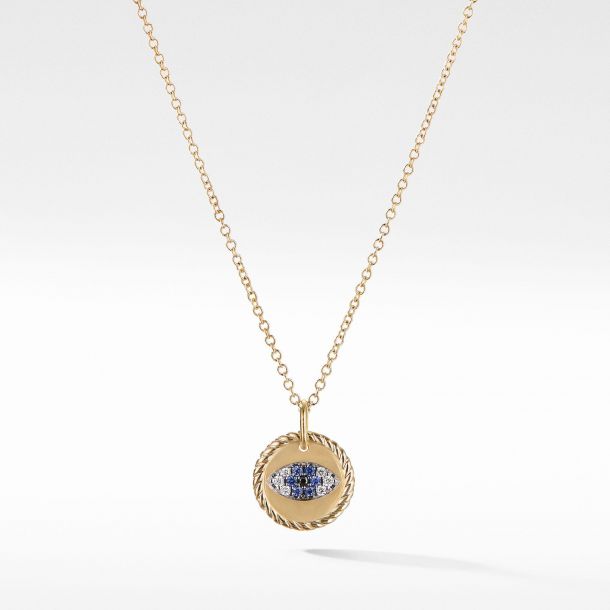 Collection Evil Eye Charm Necklace with 