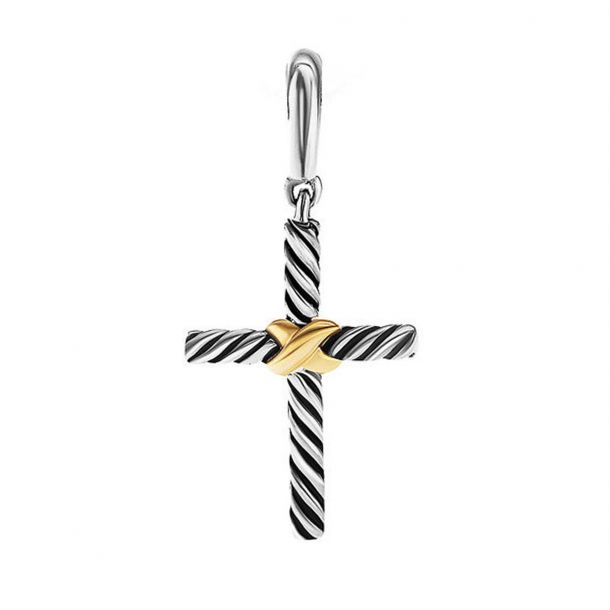 David Yurman Petite X Cross Pendant 