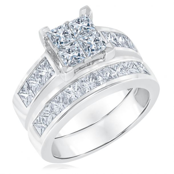 Details about   White Round Cut 4.50 ct Diamond Engagement & Wedding Ring 925 Sterling Silver 