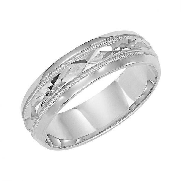 Sterling Silver Engravable 9mm Comfort Fit Band