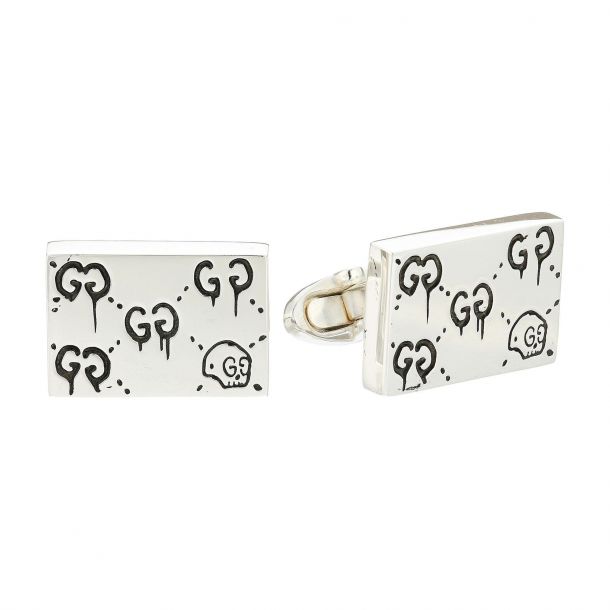 Gucci Sterling Silver Ghost Motif 