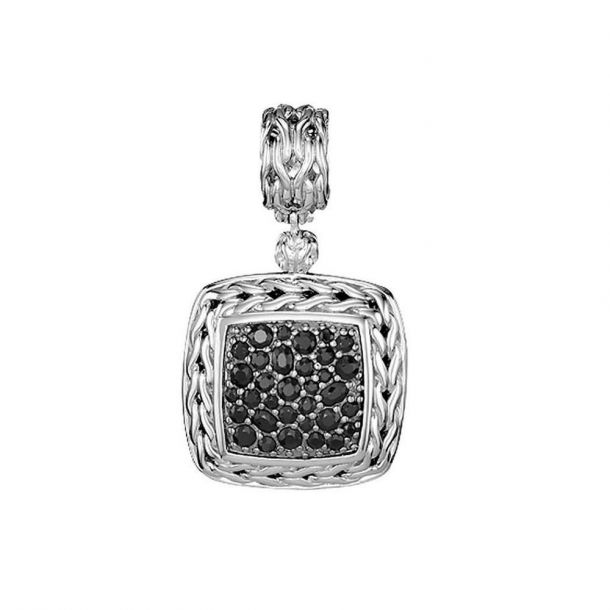 John Hardy Classic Chain Black Sapphire Enhancer Reeds Jewelers
