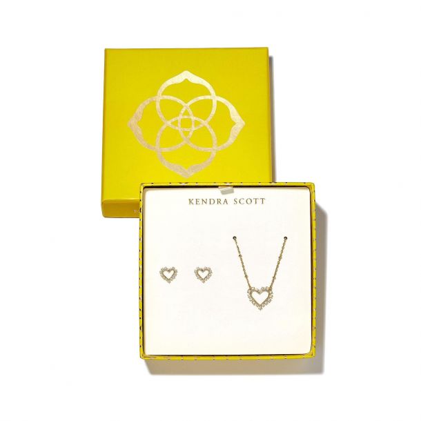 Kendra Scott Ari Heart Necklace and 