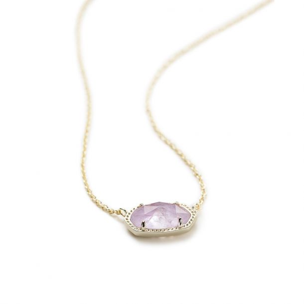 Kendra Scott Elisa Necklace in Amethyst 