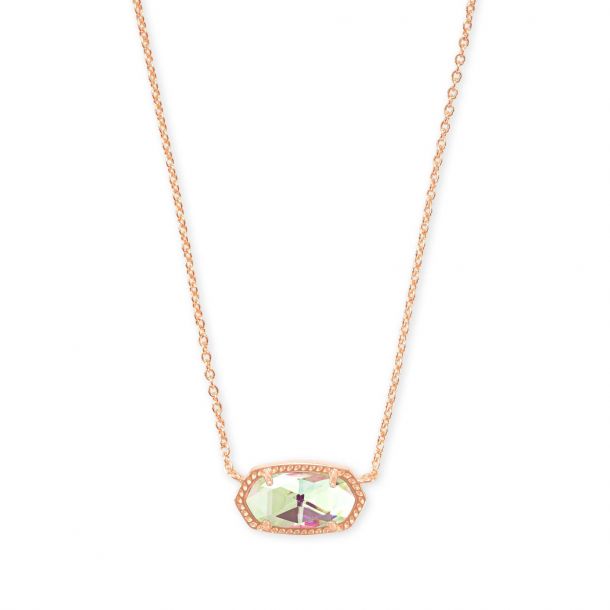 Kendra Scott Elisa Pendant Necklace In Dichroic Glass Rose Gold Plated Reeds Jewelers - Olivia Rose Gold Long Pendant Necklace In Dusted Glass Kendra Scott Elisa Pendant Necklace In Dichroic Glass Rose Gold Plated Reeds Jewelers - Olivia Rose Gold Long Pendant Necklace In Dusted Glass