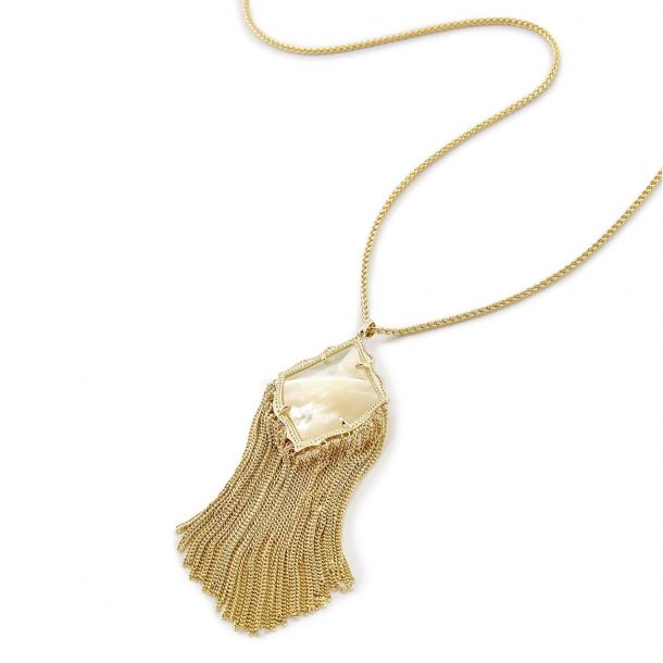 Kendra Scott Kingston Necklace in Ivory Mother of Pearl REEDS Jewelers