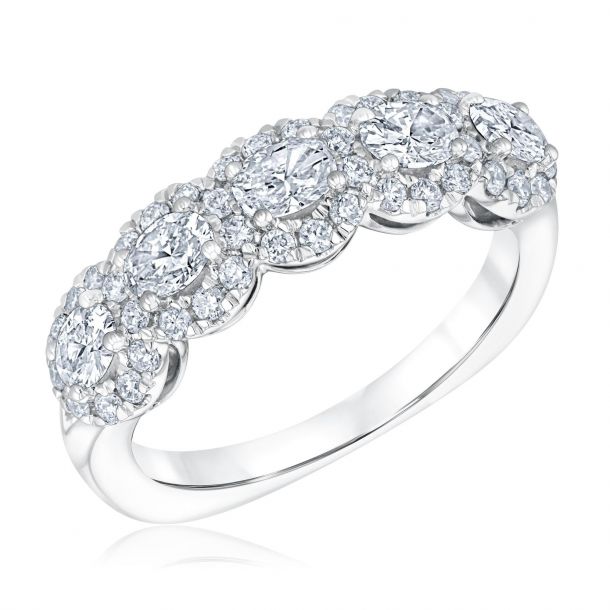 Kleinfeld Fine Jewelry Chelsea Anniversary Band 1 1 4ctw Reeds Jewelers