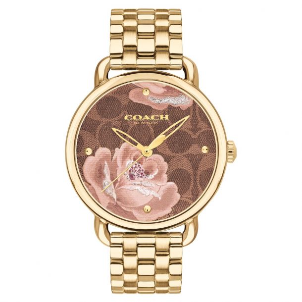 coach watch flower
