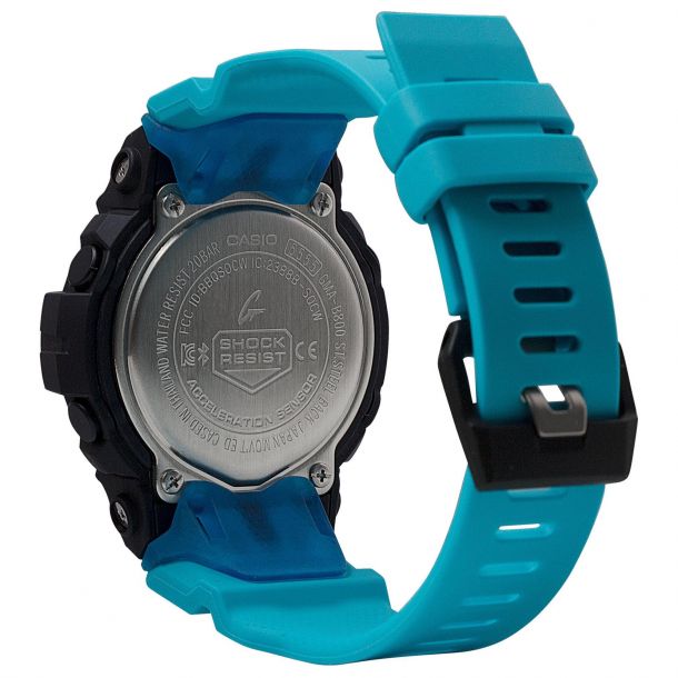 g shock neon blue