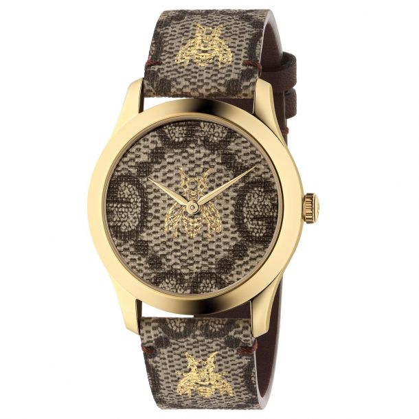 Ladies Gucci G Timeless Gg And Bee Watch Ya1264068 Reeds Jewelers