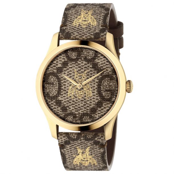 Ladies' Gucci G-Timeless GG and Bee Watch YA1264068A | REEDS Jewelers