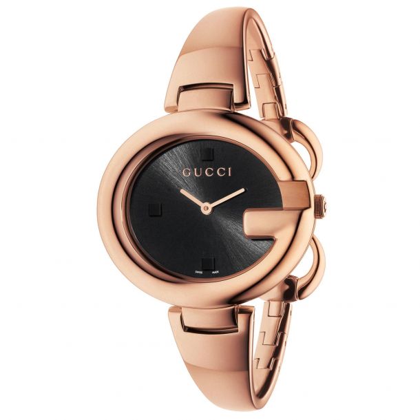 gucci watch women rose gold