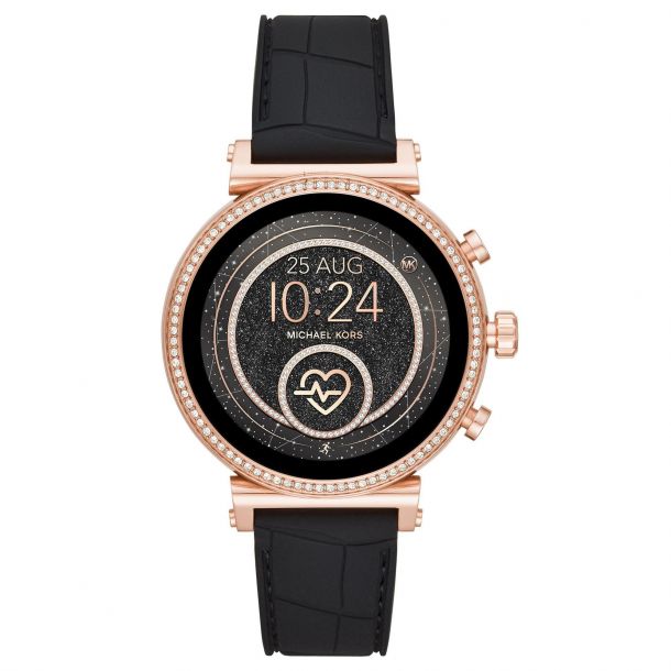 rose gold ladies smart watch