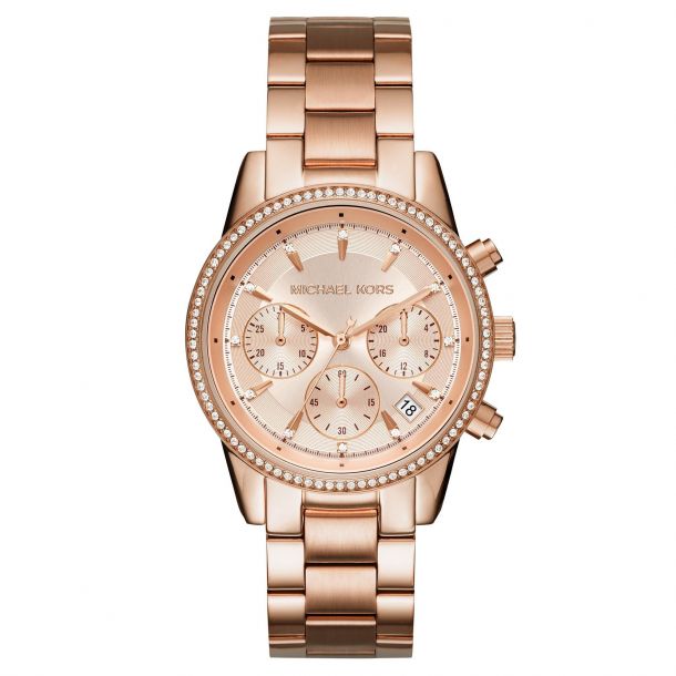 michael kors watch all stainless steel
